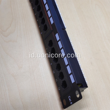 Panel Patch 10 inci 1U CAT6 12 port